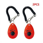 Dog Training Clicker with Wrist Strap – Pet Obedience Trainer Tool Averae