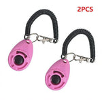 Dog Training Clicker with Wrist Strap – Pet Obedience Trainer Tool Averae