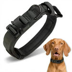 Heavy Duty Tactical Dog Collar & Leash Set – Metal Buckle Training Averae