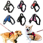 No-Pull Reflective Dog Harness Vest – Adjustable, Padded & Durable Averae